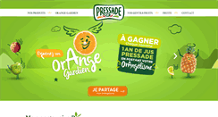 Desktop Screenshot of pressade.fr